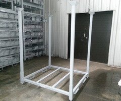 Portable steel stack rack