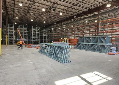 Warehouse rack installation project - A&A Surplus Inc.